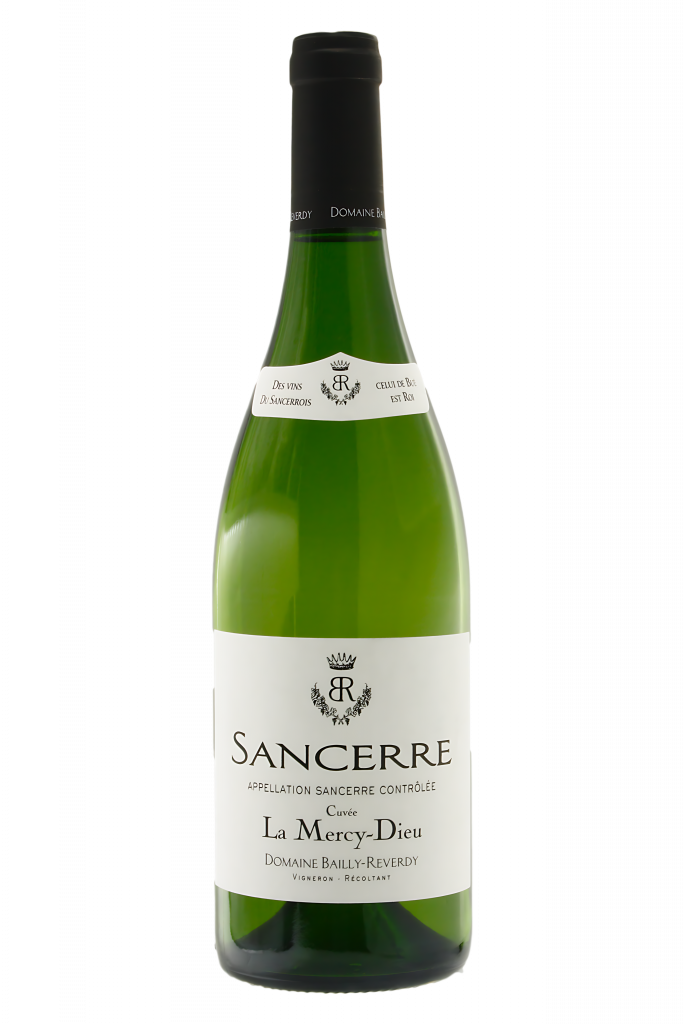 Bouteille de Sancerre blanc La Mercy-Dieu