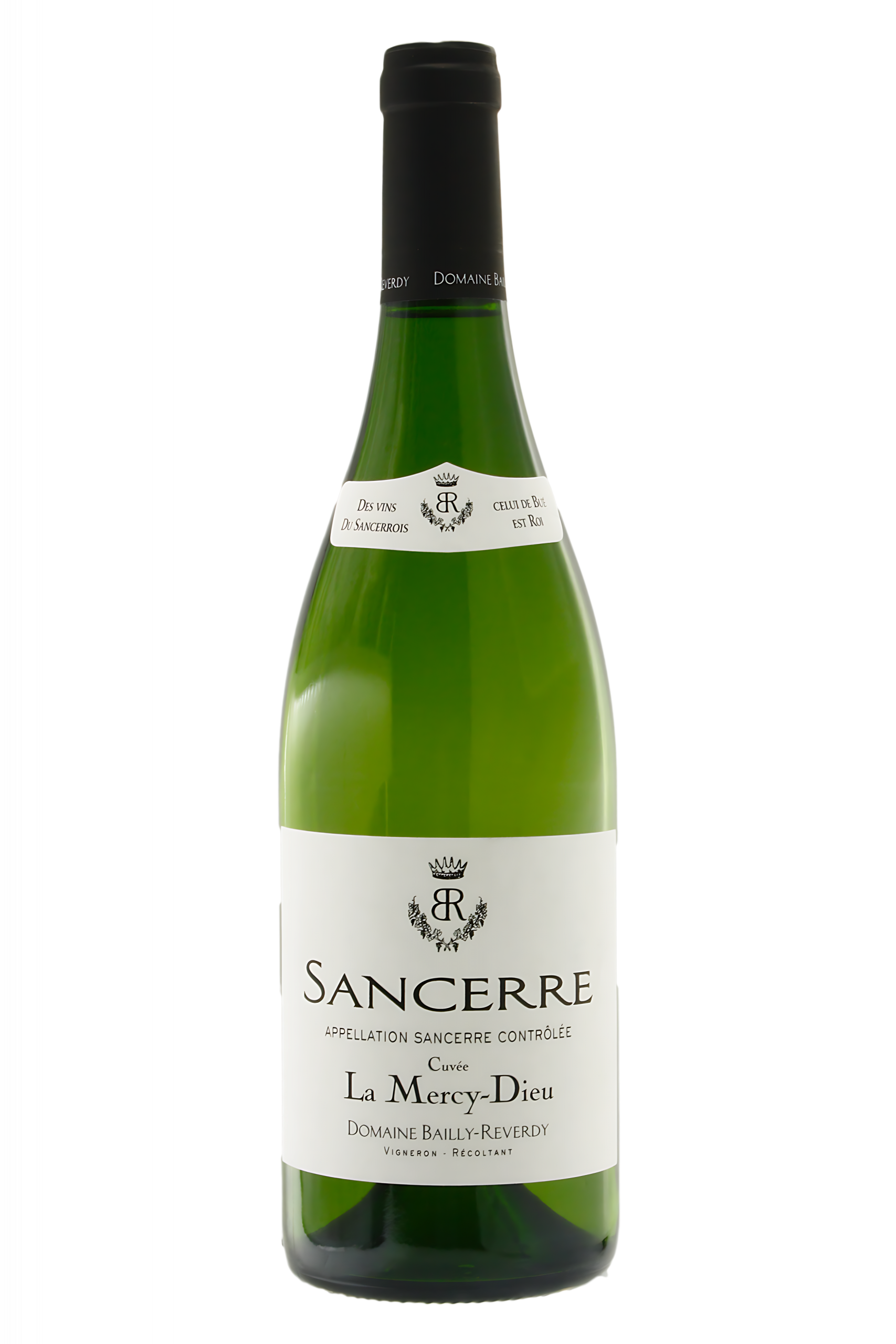 Bouteille de Sancerre blanc La Mercy-Dieu